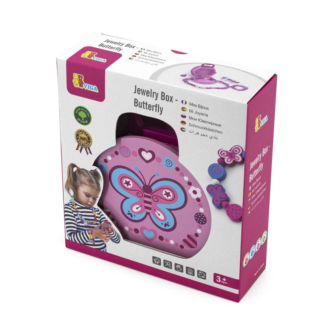 Viga Kutija za nakit leptir - 59694 null