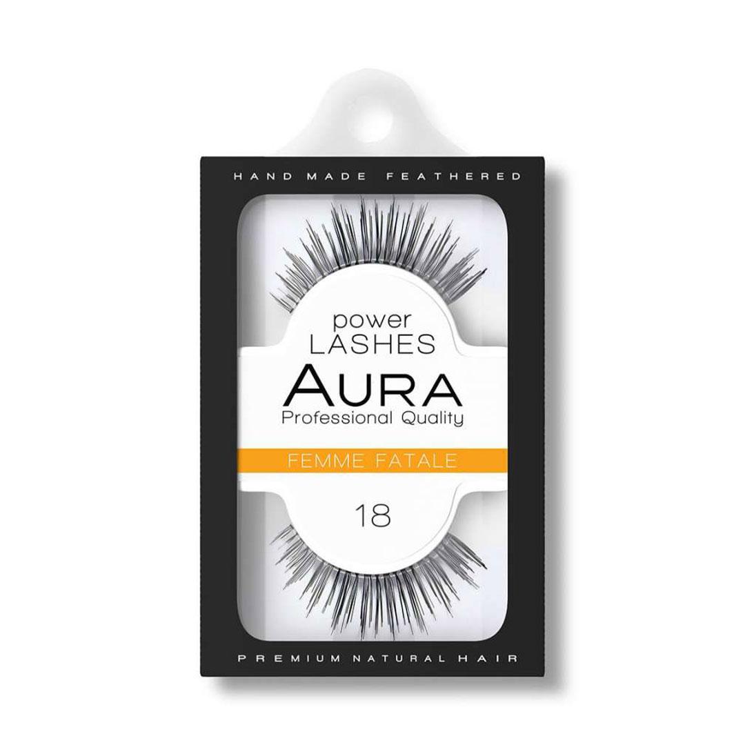 Aura Vještačke trepavice Power Lashes - 18 Femme Fatale null