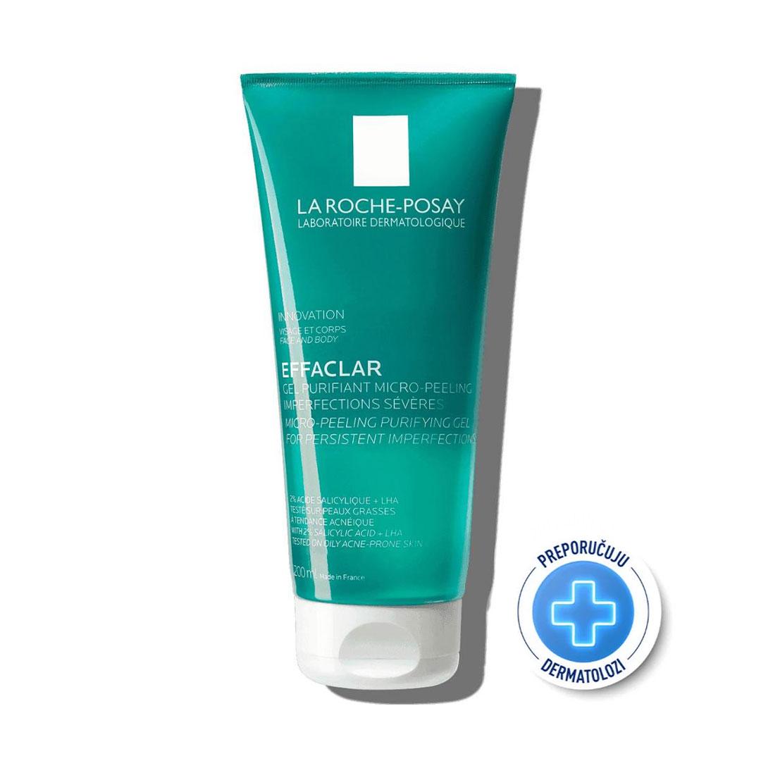 La Roche Posay Effaclar Micro-peeling gel za masnu kožu, 200ml