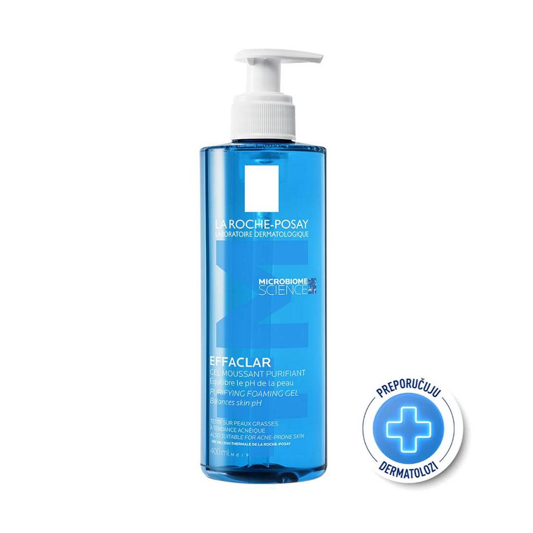 La Roche Posay Effaclar Pjenušavi gel za čišćenje masne kože 400ml null