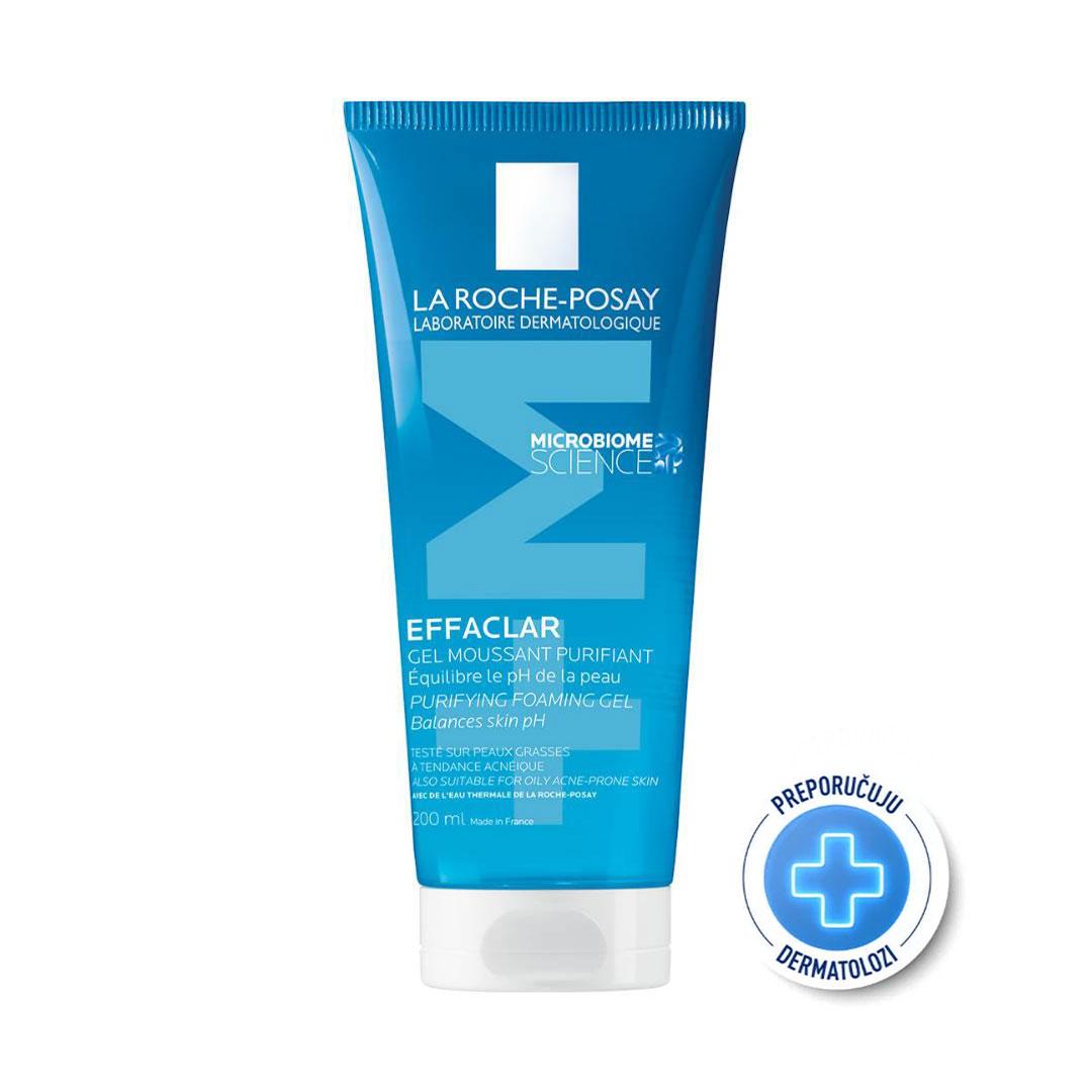 La Roche Posay Effaclar Pjenušavi gel za čišćenje masne kože 200ml null