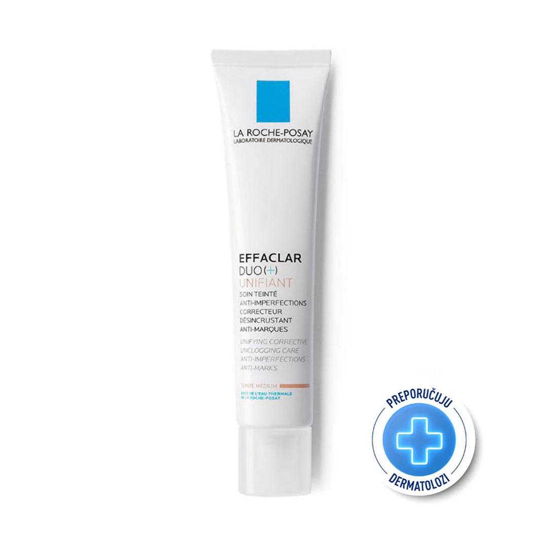 La Roche Posay Effaclar Duo + Ujednačujuća njega Medium, 40ml null
